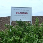 Lokasi pembangunan stadion baru Pemkab Kediri di Kecamatan Tarokan. Foto: Ist.