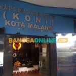 Kantor KONI Kota Malang. Foto: DADANG DWI TANTO/BANGSAONLINE
