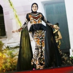 Fashion show batik tulis Pamekasan di even Festival Budaya Nusantara di Banyuwangi.
