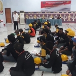 Warga Binaan Lembaga Pemasyarakatan (Lapas) Kelas IA Surabaya di Porong Sidoarjo mendapatkan pembinaan keterampilan. (foto: ist).
