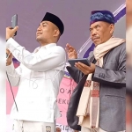 Jakfar Faruk Abdillah selaku Ketua Jarnas Sumenep yang juga merupakan Ketua Koordinator Jarnas Madura saat video call bersama Anies Baswedan.