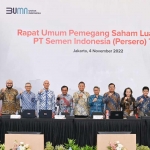 SIG saat menyelenggarakan Rapat Umum Pemegang Saham Luar Biasa (RUPSLB) 2022 di Jakarta. Foto: Ist