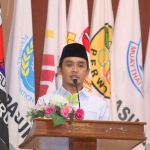 Wakil Wali Kota Pasuruan, Adi Wibowo, saat membuka Musorkot KONI 2023.