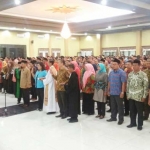 Sebanyak 1.137 orang dilantik menjadi anggota PPS (Panitia Pemungutan Suara) dan PPK (Panitia Pemilihan Kecamatan) di Kabupaten Sidoarjo.