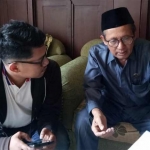 Abdurrahman, Wakil ketua DPRD Kota Malang saat memberikan keterangan kepada awak media, Senin (03/09). foto: ist