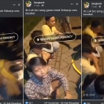 Tangkapan layar video penangkapan sejumlah pemuda diduga gengster yang kerap meresahkan warga Sidoarjo.