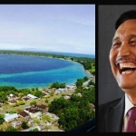 Pulau Morotai dengan segudang potensi menjadi incaran pihak asing untuk mengelola. Inset, Luhut Binsar Pandjaitan.