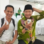 Bupati Pasuruan Irsyad Yusuf bersama wartawan BANGSAONLINE.com