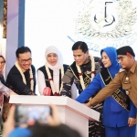 Gubernur Khofifah saat membuka program Keluarga Keren Bebas Stunting di Sumenep.