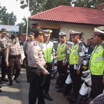 Kapolres Bangkalan menurunkan kekuatannya 193 personel dalam Operasi Ketupat 2018. 