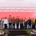 Musrenbang RPJPD 2025-2045 dan RKPD 2025 yang digelar Pemprov Jatim.