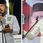 Khotib Marzuki (kiri) dan Syafiuddin Asmoro.