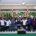 Bupati Lamongan bersama IPB saat deklarasikan Sekolah Peternak Rakyat (SPR) di Pendopo Kecamatan Ngimbang, Rabu (21/12/2022)