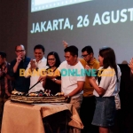 Suasana peringatan Ulang Tahun ke-42 Santika Indonesia Hotels and Resorts di Jakarta. Foto: SYUHUD/BANGSAONLINE