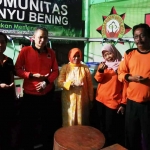 Tim BPBD dan FRPB Pamekasan saat belajar pemanfaatan air hujan ke Komunitas Banyu Bening di Sleman, Yogyakarta.