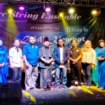 Khusnul Arif (nomor 5 dari kiri) bersama Imam Mubarok, Ketua DK4 Kabupaten Kediri (pakai kopiah) serta para kader Partai Nasdem Kabupaten Kediri. foto: ist.