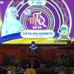 Wali Kota Mojokerto, Ika Puspitasari, saat membuka lomba MTQ ke-VII di Gedung Sabha Pambojana Gedhong Hageng.
