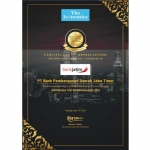 Bank Jatim Raih Penghargaan Indonesia Top Bank Awards 2021 yang diselenggarakan oleh The Iconomics Research and Consulting. foto: istimewa
