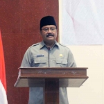 Wali Kota Pasuruan, Saifullah Yusuf, saat membuka Sosialisasi Pembentukan Asosiasi Perusahaan Sahabat Anak Indonesia.
