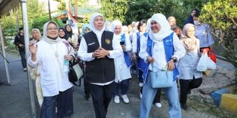 Berkonsep Out Of The Box, Gubernur Khofifah Resmikan Kampoeng Mandiri di Kedung Baruk Surabaya
