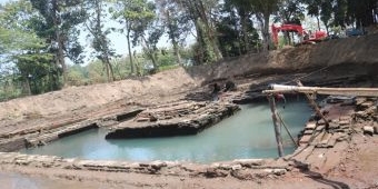 Ekskavasi Situs Sumberbeji Jombang, BPCB Jatim Temukan Pangkal Saluran Air