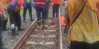 Mr X Tertabrak Kereta Api di Surabaya, Organ Tubuh Berserakan