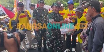 Danrem 081/DSJ Apresiasi Giat Galena di Lapangan Tembak Dukuh Gunung Kendil