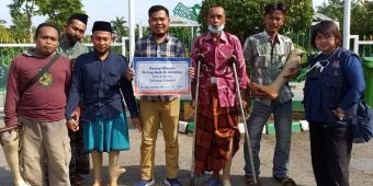 FRPB Sinergi Dengan Rengganis Indonesia dan KitaBisa.com Berikan Bantuan Kaki Palsu
