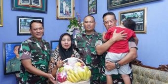 Danrem 084/BJ Kunjungi Putra Almarhum Sertu Eka, Korban KKB Papua