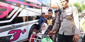 Polres Mojokerto Kota Beri Pelayanan Prima untuk Calon Jamaah Haji 