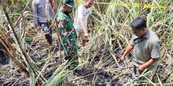 Warga Blitar Ditemukan Tewas Terbakar di Tengah Ladang Tebu, Alami Luka Bakar hingga 75 Persen