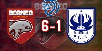 Hasil Liga 1 Borneo FC vs PSIS Semarang: Matheus Pato Hattrick, Pesut Etam Menang 6-1