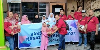 Peringati HPN 2023, PWI Mojokerto Beri Bantuan ke Panti Asuhan