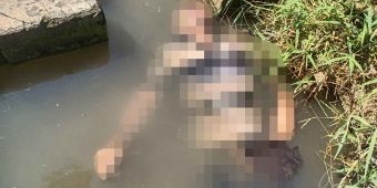 Penemuan Mayat Laki-laki di Parit Gegerkan Warga Krian Sidoarjo