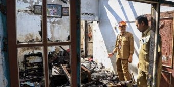 Pemkot Kediri Salurkan Bantuan untuk Korban Kebakaran di Mojoroto