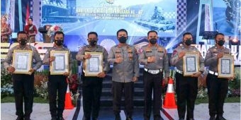 Cepat Tangani Kecelakaan, Satlantas Polres Jombang Raih Penghargaan dari Kakorlantas Polri