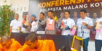Polresta Malang Kota Bekuk 26 Pelaku Peredaran Narkoba