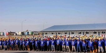 PT Freeport Indonesia Beri Penghargaan untuk Kontraktor Proyek Smelter