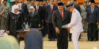 Sri Handoko Taruna Resmi Dilantik Jadi Pj Bupati Nganjuk