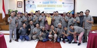 Hadir di Raker KWG, Wakil Bupati Gresik Ajak Kolaborasi Bangun Kota Pudak