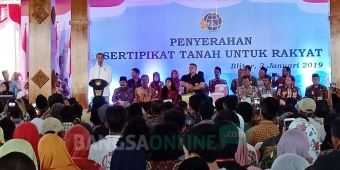 Jokowi Pesan Sertipikat Tak Dijaminkan untuk Kebutuhan Konsumtif
