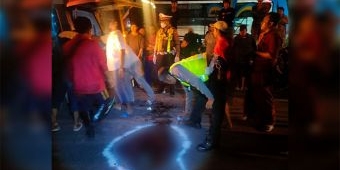 Adu Banteng di Jalan Raya Katerungan Sidoarjo, Satu Pengendara Tewas