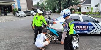 Polresta Malang Kota Terus Gencarkan Razia Knalpot Brong