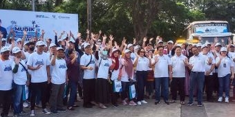 Petrokimia Gresik Bersama BUMN Berangkatkan 200 Peserta Mudik Gratis Lebaran 2023