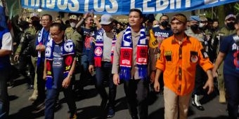 Kapolresta Malang Kota Pastikan Perayaan HUT ke-35 Arema Berjalan Aman dan Kondusif