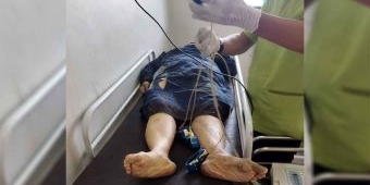 Nahas, Pejalan Kaki Di Waru Sidoarjo Tewas Tertabrak Truk