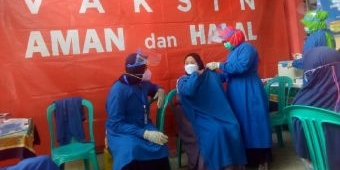 Komitmen Lawan Covid-19, Rumah Zakat-UPT Puskesmas Bulangan Haji Gelar Vaksinasi Gratis