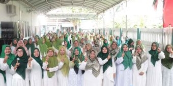 Jaringan Perempuan Nahdliyin di Bangkalan Dukung Pasangan AMIN di Pilpres 2024