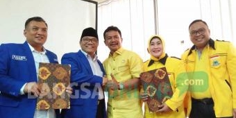 Teken Kerjasama Pilkada 2018 dengan Golkar, PAN Jombang Ajukan Duet Nyono-Ali Fikri