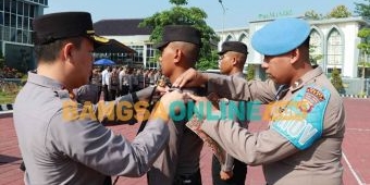 Polres Gresik Sambut 50 Siswa Diktukba Polri Gelombang II Tahun 2023